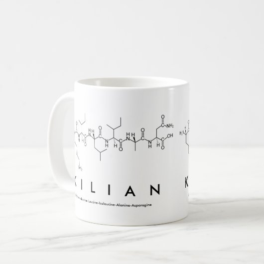 Tasse des Kilian-Peptids (Vorderseite Links)