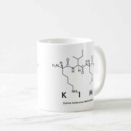 Tasse des Kim-Peptids (VorderseiteRechts)