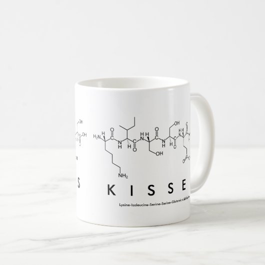 Tasse des Kisses-Peptids (VorderseiteRechts)