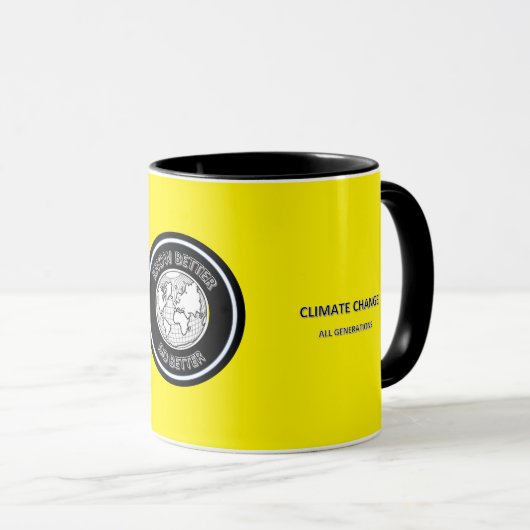 Tasse des Klimawandels (VorderseiteRechts)