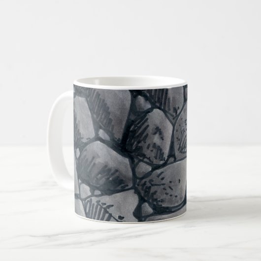 Tasse des Kohlekaffees (Vorderseite Links)