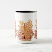 Tasse des Korallenriffs im tropischen Meer (Zentrum)