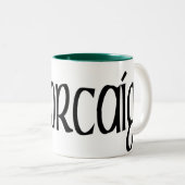 Tasse des Korken-(Gälisch) (VorderseiteRechts)