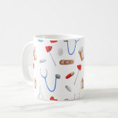 Tasse des Krankenhauses und der Klinik (Vorderseite Links)