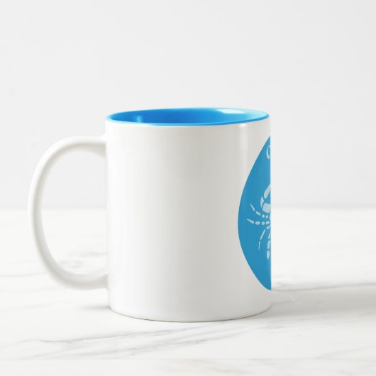 Tasse des Krebses (Links)
