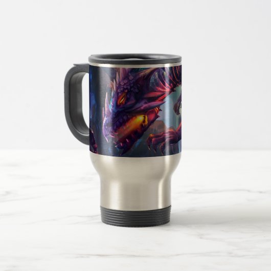 Tasse des kristallinen Drachen (Vorderseite Links)