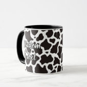 Tasse des Kuhmusters (Vorderseite Links)