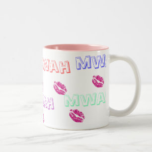 Tasse des Kuss-(Mwah)