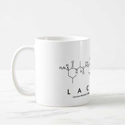 Tasse des Lachlan-Peptids (Links)