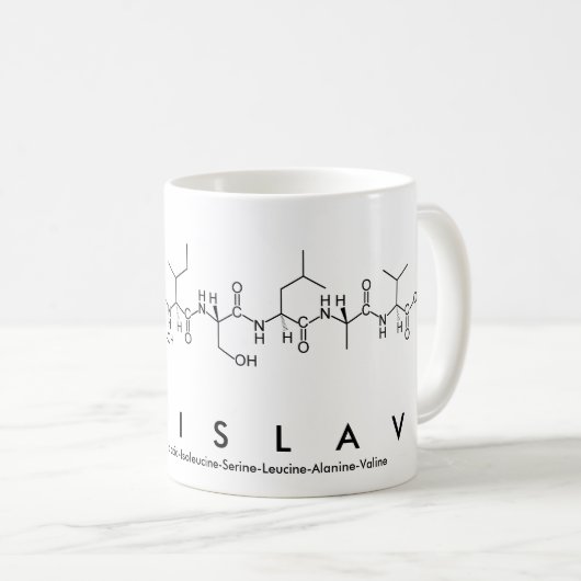 Tasse des Ladislav Peptids (VorderseiteRechts)