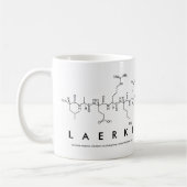 Tasse des Laerke-Peptids (Links)