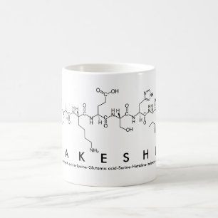 Tasse des Lakeshia-Peptids