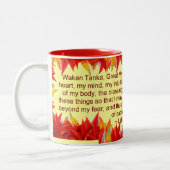 Tasse des Lakota-Gebets (Links)