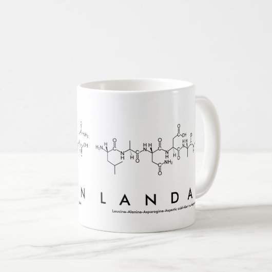 Tasse des Landan-Peptids (VorderseiteRechts)