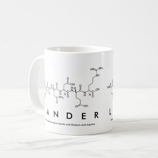 Tasse des Lander-Peptids (Vorderseite Links)