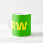Tasse des Länderkodexes für Ruanda (Vorderseite Links)