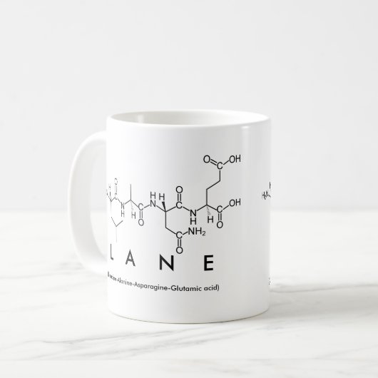 Tasse des Lane-Peptids (Vorderseite Links)