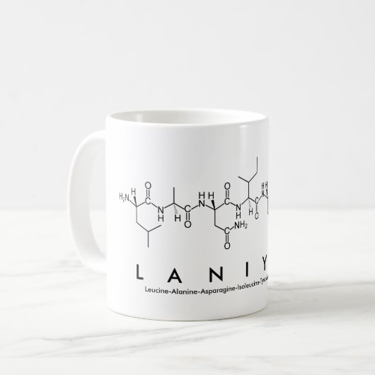 Tasse des Laniyah-Peptids (Vorderseite Links)
