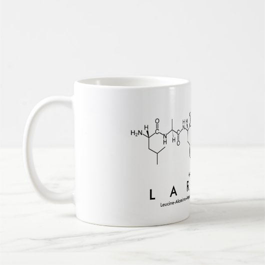 Tasse des Larissa-Peptids (Links)