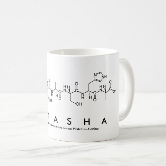 Tasse des Latasha-Peptids (VorderseiteRechts)