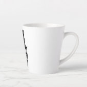 Tasse des Latex-Kaffees, Kaffee-Cup, (Rechts)