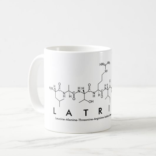 Tasse des Latricia-Peptids (Vorderseite Links)