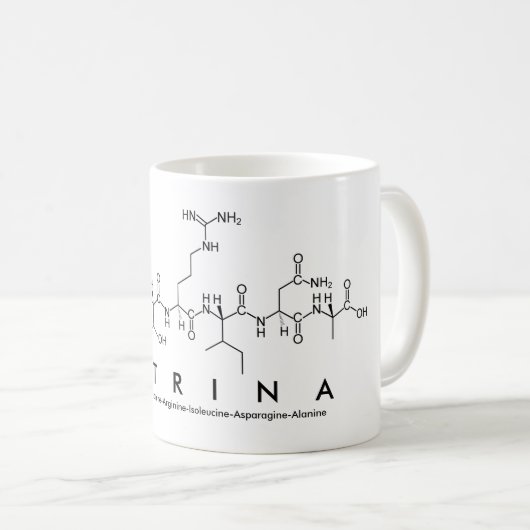 Tasse des Latrina-Peptids (VorderseiteRechts)