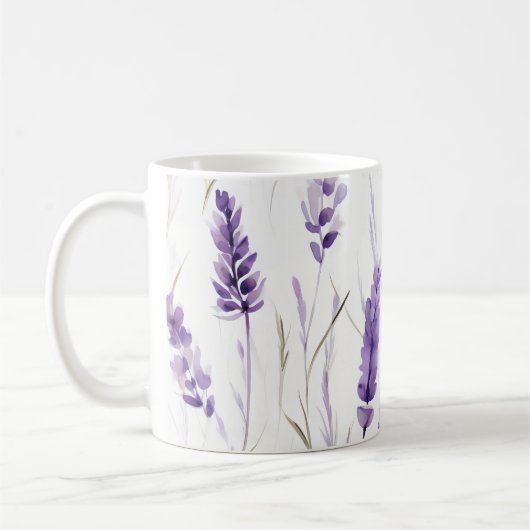 Tasse des Lavendels (Links)