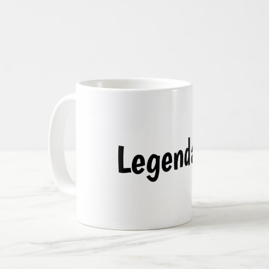 Tasse des legendären Kaffees (Vorderseite Links)