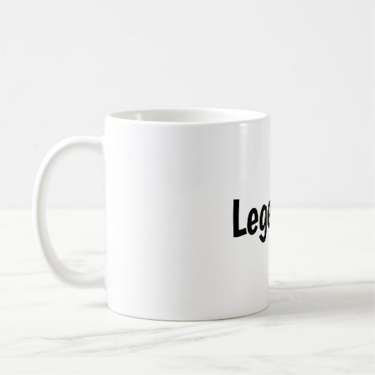Tasse des legendären Kaffees (Links)