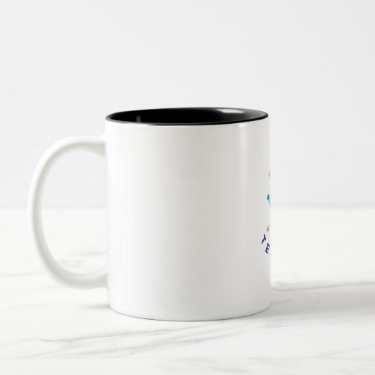 Tasse des Lehrers bleibe (Links)