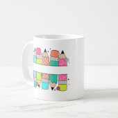 Tasse des Lehrers kann Personalisiert werden (Vorderseite Links)