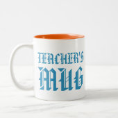 Tasse des Lehrers | Niedlich Bright Fun Spaß Sloga (Links)