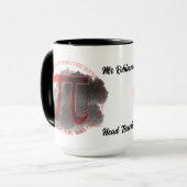 Tasse des Lehrers. Unendliche Möglichkeiten (Vorderseite Links)