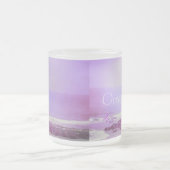 Tasse des lila Ozeans und des Luftraums (Mittel)