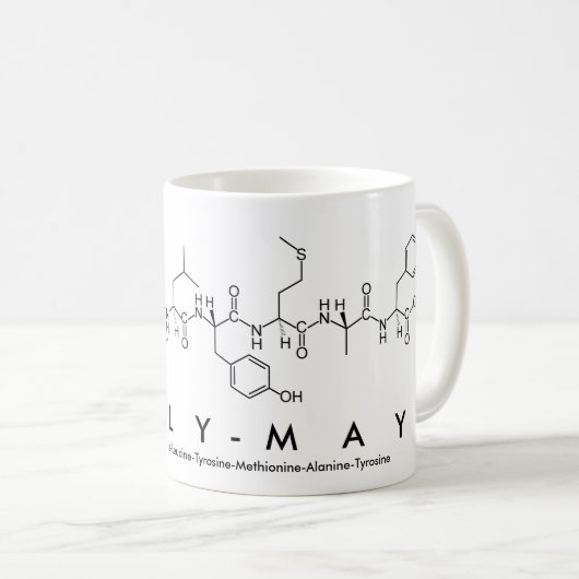 Tasse des Lilly-May-Peptids (VorderseiteRechts)