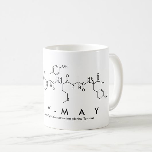 Tasse des Lily-May-Peptids (VorderseiteRechts)