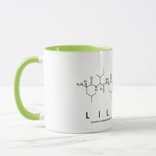 Tasse des Lily-May-Peptids (Links)