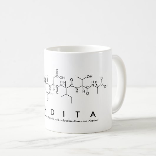 Tasse des Lindita-Peptids (VorderseiteRechts)