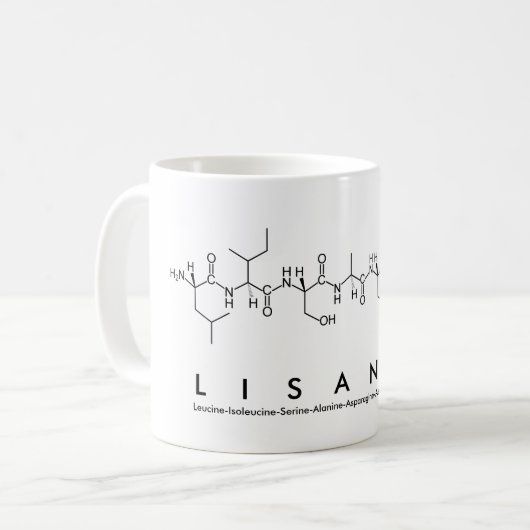Tasse des Lisanne-Peptids (Vorderseite Links)