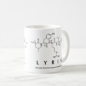 Tasse des Lyric Peptids (VorderseiteRechts)