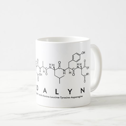 Tasse des Madalyn-Peptids (VorderseiteRechts)