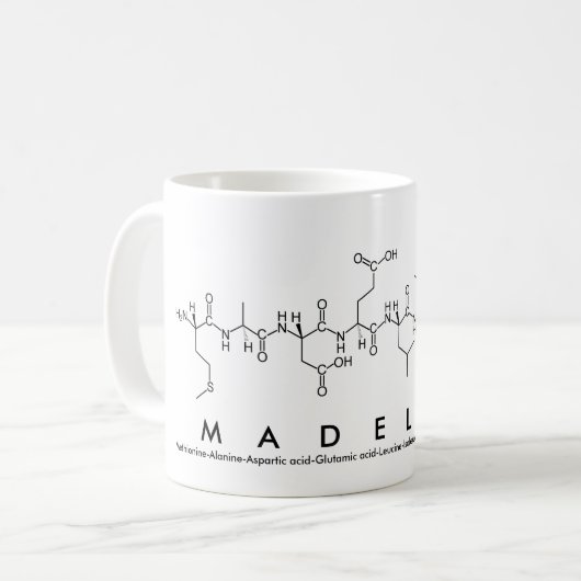 Tasse des Madeline-Peptids (Vorderseite Links)