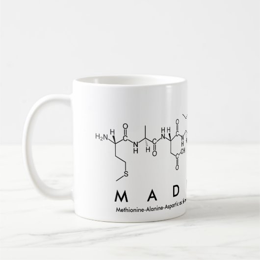 Tasse des Madilynn-Peptids (Links)