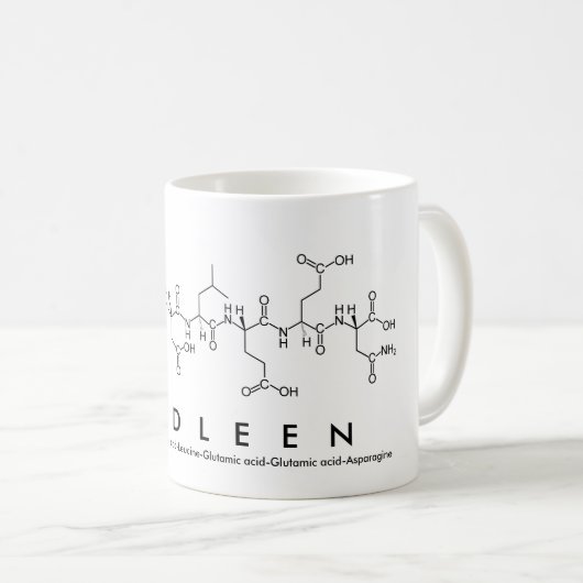 Tasse des Madleen-Peptids (VorderseiteRechts)