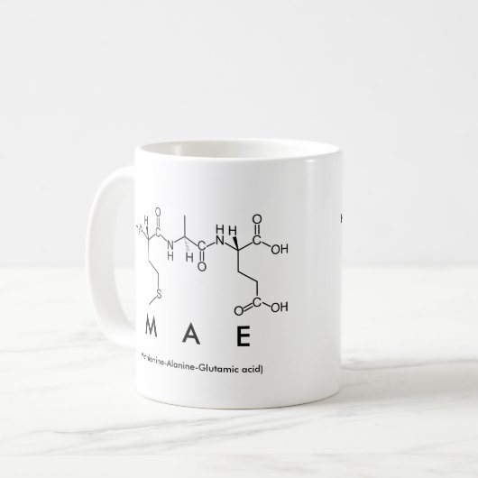 Tasse des Mae Peptids (Vorderseite Links)