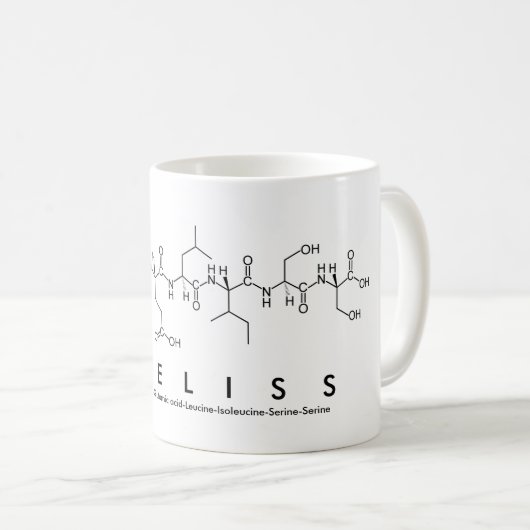 Tasse des Maeliss-Peptids (VorderseiteRechts)