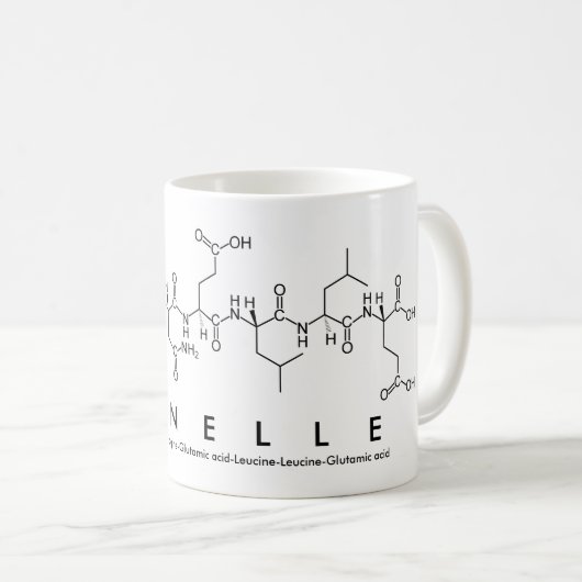 Tasse des Manelle Peptids (VorderseiteRechts)