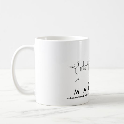 Tasse des Mareike-Peptids (Links)