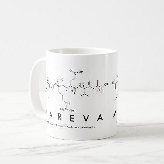 Tasse des Mareva Peptids (Vorderseite Links)
